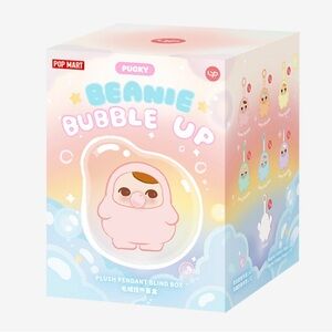 Pop Mart- Pucky Beanie Bubble Up Plush Pendant Blind Box Confirmed Angry Bubble